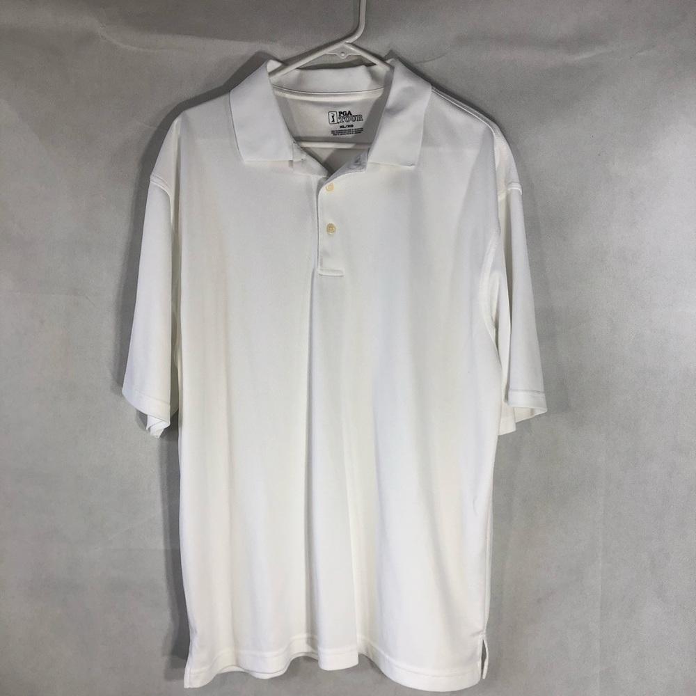 PGA Tour White Polo